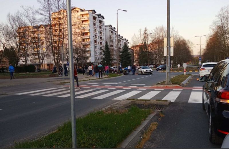 Saobraćajna nezgoda u banjalučkom naselju Obilićevo