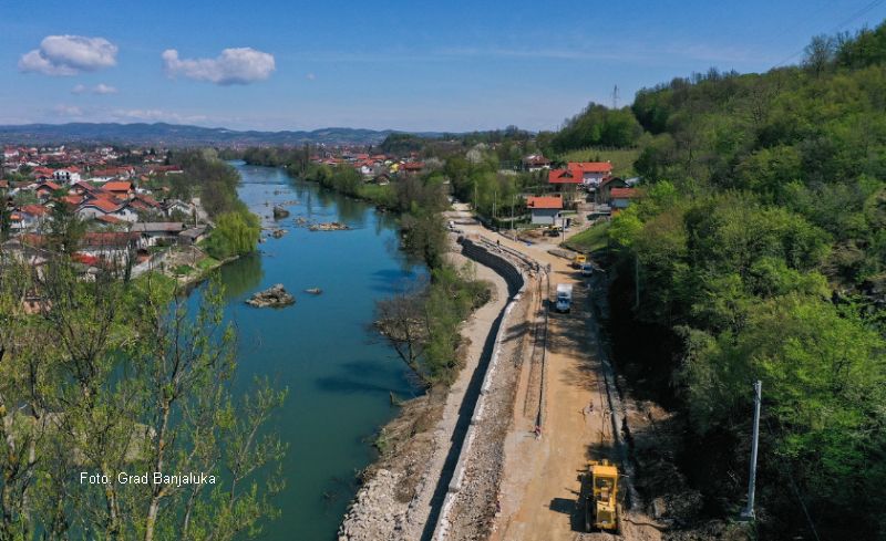 Dobar tempo radova u naselju Priječani