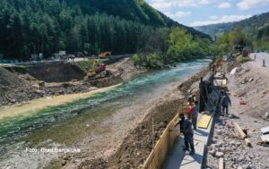 BANJALUKA – Intenzivirani radovi na gradnji temelja novog mosta