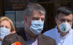 VIDEO – Šeranić zadovoljan načinom rada Klinike za infektivne bolesti UKC RS