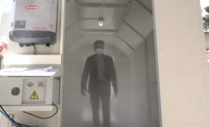 VIDEO – Predstavljen prvi tunel za dezinfekciju u Republici Srpskoj