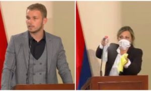 Draško Stanivuković odbio da nosi masku, SNSD iz protesta napustio sjednicu
