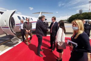 Dodik stigao u Moskvu