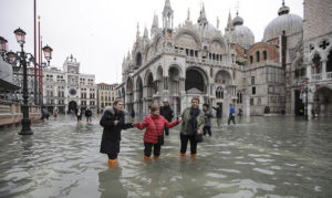 Nevrijeme u Italiji, poplavljen Trg Svetog Marka