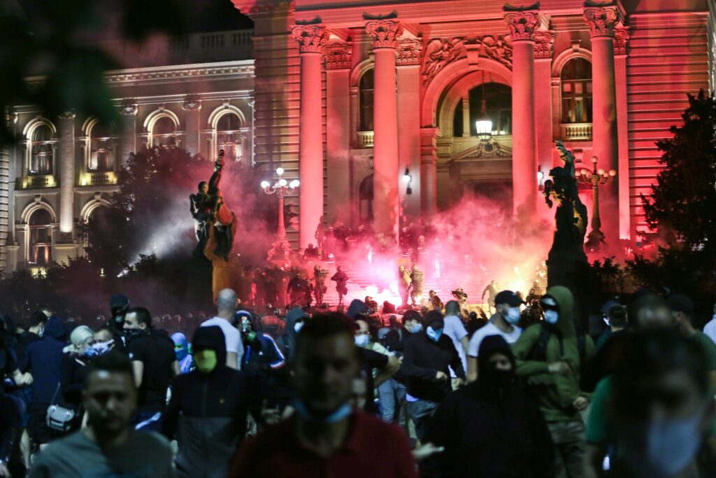 Beograd neredi Skupština Srbije