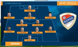 FK Borac zauzeo svoje mjesto pod suncem u PES-u – VIDEO