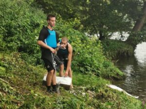 Ružno: Uz vatromet slavili rođendan, a smeće ostavili na obali Vrbasa FOTO