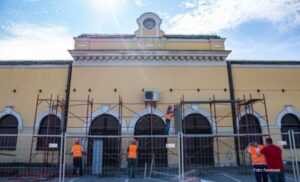 Prva faza obnove zgrade: Počela sanacija krova Muzeja savremene umjetnosti RS