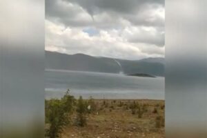 Pijavica nad Bilećkim jezerom – VIDEO