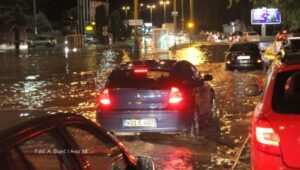 Poplavljen centar Tuzle – VIDEO