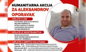Želi ponovo da se igra sa kćerkicom: Humanitarna akcija za oporavak Aleksandra Milinkovića