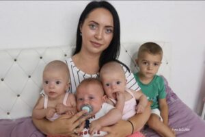 Nesvakidašnja, ali srećna priča: Hrabra majka (25) rodila trojke i odgaja četvoro djece FOTO