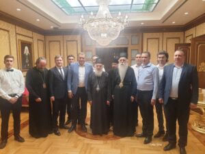 Poželio mu dobro zdravlje: Dodik na svečanoj večeri povodom rođendana patrijarha