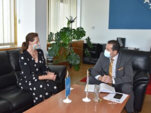 Cikotić sa koordinatorom UN u BiH: Najbitnije adekvatno zbrinuti migrante