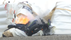 Šta se desilo? Jamaha se oglasila nakon kvara kočnica na Vinjalesovom motociklu VIDEO