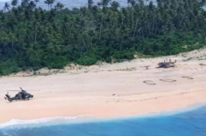 Ostali bez goriva: Veliki SOS natpis na plaži spasao izgubljene mornare na dalekom ostrvu