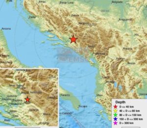 Treslo se u blizini Nevesinja: Novi zemljotres pogodio Hercegovinu