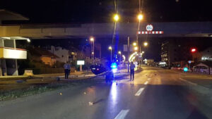 “Citroen” na krovu! Policija alarmirana zbog nesreće na banjalučkom tranzitu FOTO
