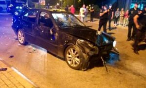 Drama u Nikšiću: Uletio automobilom u ljude koji su slavili pobjedu opozicije, ima povrijeđenih