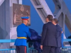 “Ovaj most je nemili svjedok užasa i patnje srpskog naroda”: Dodik i Vučić otkrili spomen-ploču na Sremskoj Rači