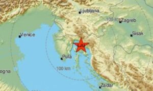 Slabiji zemljotres registrovan u Hrvatskoj