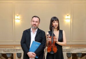 Violina i klavir: Koncert Milane Smiljanić i Dinka Blagojevića u Banskom dvoru