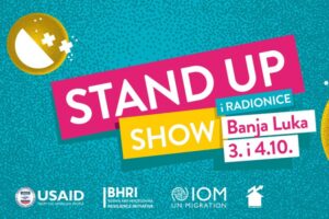 Radionice stand up komedije u Domu omladine: Spremite maramice, najavljujemo smijeh do suza