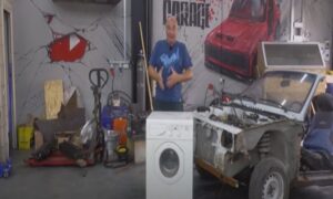 Nije rubrika vjerovali ili ne: U veš-mašinu ugradili motor od auta i prali u petoj brzini VIDEO