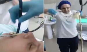 Strašno! Žalila se na strašne bolove, ljekari joj sondom kroz grlo izvukli zmiju VIDEO