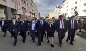 Dodik sa članovima rukovodstva: SNSD u Istočnom Sarajevu zvanično započeo kampanju