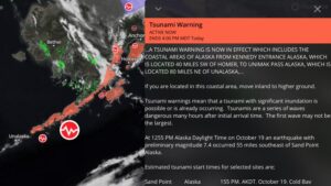 Snažan zemljotres pogodio Aljasku: Izdato upozorenje na cunami