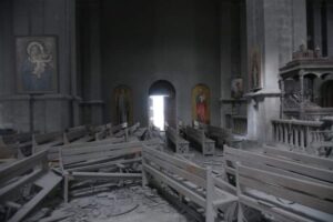 Izgrađena u 19. vijeku: Azerbejdžan bombardovao Crkvu Svetog Hrista Spasitelja FOTO, VIDEO