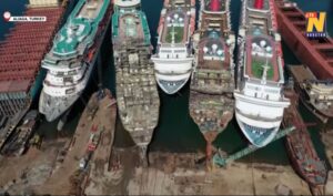 Pandemijski pomor kruzera – pogledajte groblje luskuznih grdosija za krstarenje u Turskoj VIDEO