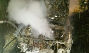 Policija otkrila detalje: “Audi” ukraden sa parkinga u Banjaluci, pa zapaljen nadomak grada