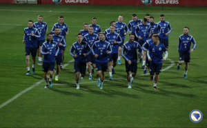 Fudbaleri  reprezentacije BiH obavili posljednji trening uoči utakmice s Holandijom