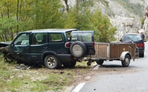 Žestok sudar u tunelu: Pet osoba povrijeđeno, intervenisale dvije Hitne pomoći