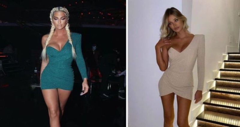 Kojoj bolje stoji? Jelena Karleuša i Sofija Milošević zablistale u istoj seksi haljini