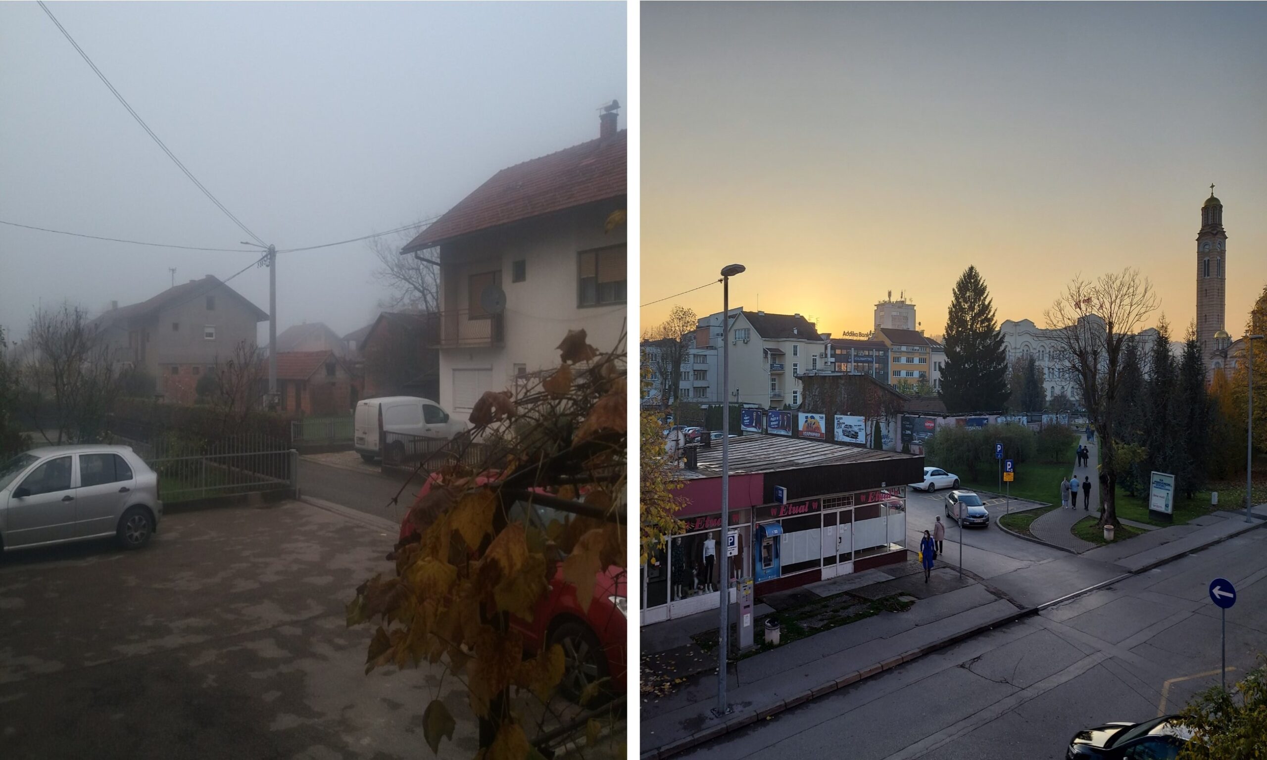 Vrijeme baš zna da iznenadi: U Banjaluci “proljeće”, u Laktašima klasična jesen 