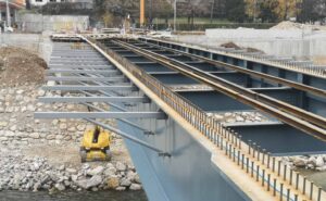 Spojene dvije obale Vrbasa: Napreduju radovi na izgradnji mosta u Srpskim toplicama
