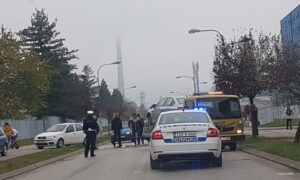 Saobraćajka u Banjaluci: Sudar dva automobila kod Policijske akademije