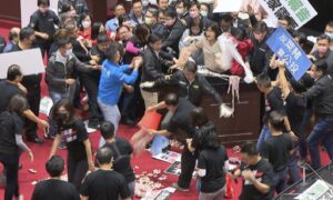 Opšti haos u parlamentu: Poslanici se gađali svinjskim iznutricama VIDEO