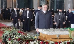 “Sklopio oči sa samo jednom željom”: Vučićev govor na sahrani patrijarha Irineja