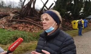 Suze nakon zemljotresa! Zamjenica gradonačelnika “slomila” se pred kamerama VIDEO