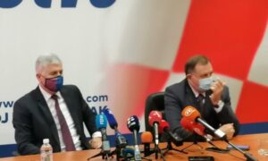Dodik i Čović u Mostaru: Javljaju se priče da je naša saradnja savez protiv nečega, to nije tačno