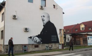 Oslikan mural doktoru Laziću: Znak zahvalnosti čovjeku kojem smo vječno dužni