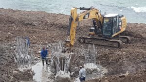 Postavljeni prvi šipovi: Pogledajte kako napreduju radovi na izgradnji mosta u Docu FOTO