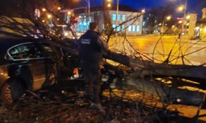 Komunalne ekipe i vatrogasci na terenu: Otklanja se šteta od olujnog vjetra u Banjaluci
