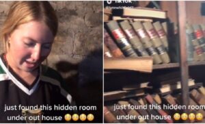 Otkrila tajnu prostoriju u podrumu: Iznenadila se kada je vidjela šta je unutra VIDEO