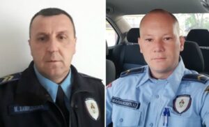 Ovo su policajci heroji: Spasli vlasnike kuće iz buktinje