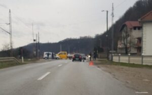 Lančani sudar kod Prijedora: Nova saobraćajka zbog mokrog kolovoza